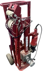 Southwire Maxis M6K 6000 lb Cable Puller w/ Milwaukee Super Hawg 1680-20 Cart