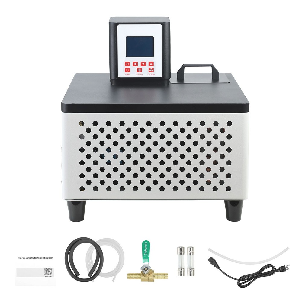 Viscometer Circulating Bath: PID-Controlled, 23-212°F, 5.51″x5.51″, Dual Mode