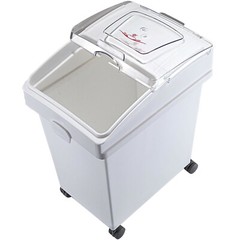 Dry Ingredient Storage Bin 10 Styles Mobile Container w/Scoop Commercial Kitchen