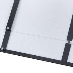 52″ X 52″ For ROPS Snow Shield White Canopy Tractor and Mowe 2″ x 2″ or 2″ x 3″