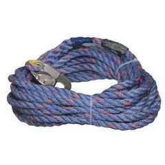 Honeywell Miller 300L-Z7/150Ftbl Vertical Lifeline, 150 Ft, Blue, Gray