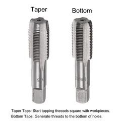 1 Pair M18 x 1.5 Hand Tap Set for Repair Alloy Threading Tapping Tools