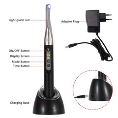 Woodpeckr Style DTE Dental iLed LED 1 Second Curing Light Lamp 2600 mw/cm2