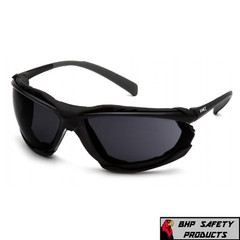 PYRAMEX PROXIMITY SAFETY GLASSES ANTI-FOG LENSES FOAM PADDED MOTORCYCLE Z87+