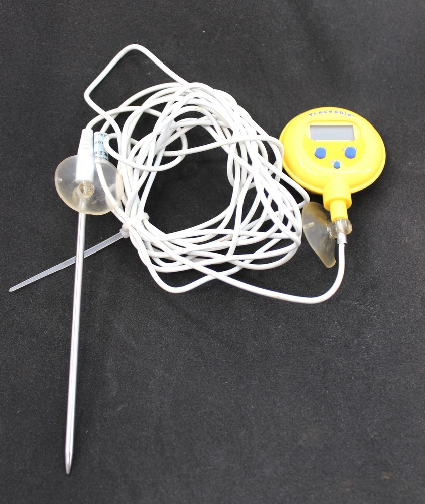 Traceable Water-Proof Digital Thermometer -50C +300C or -58F +572F Works