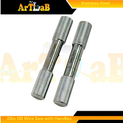 Set of 3pcs Cattle Dehorning Twisted Wire OB Tool Cutting Hand-Saw Wire 23in