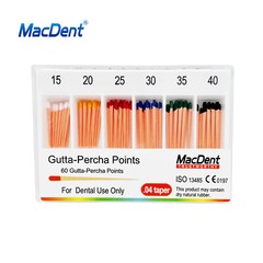 MacDent Dental Endodontic Gutta Percha Point & Absorbent Paper Obturation Points