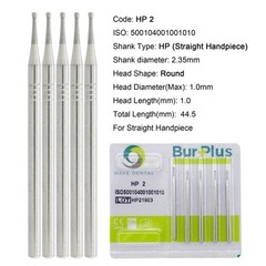 Wave Dental Round HP Carbide Burs Surgical Straight Handpiece Bur HP 8 6 4 2 10