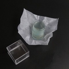 Glass Microscope Cover Slide Slips 100pcs Round Blank Slides coverslips 20-100mm
