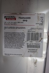 Lincoln ED010203 E6010 Fleetweld 5p Electrode 1/8in X 14in 50lbs