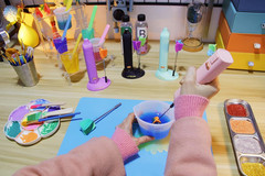 4+4 Pcs Resin Mixer Paddles for Resin Drill Epoxy Mixer Attachment Paint Stirrer