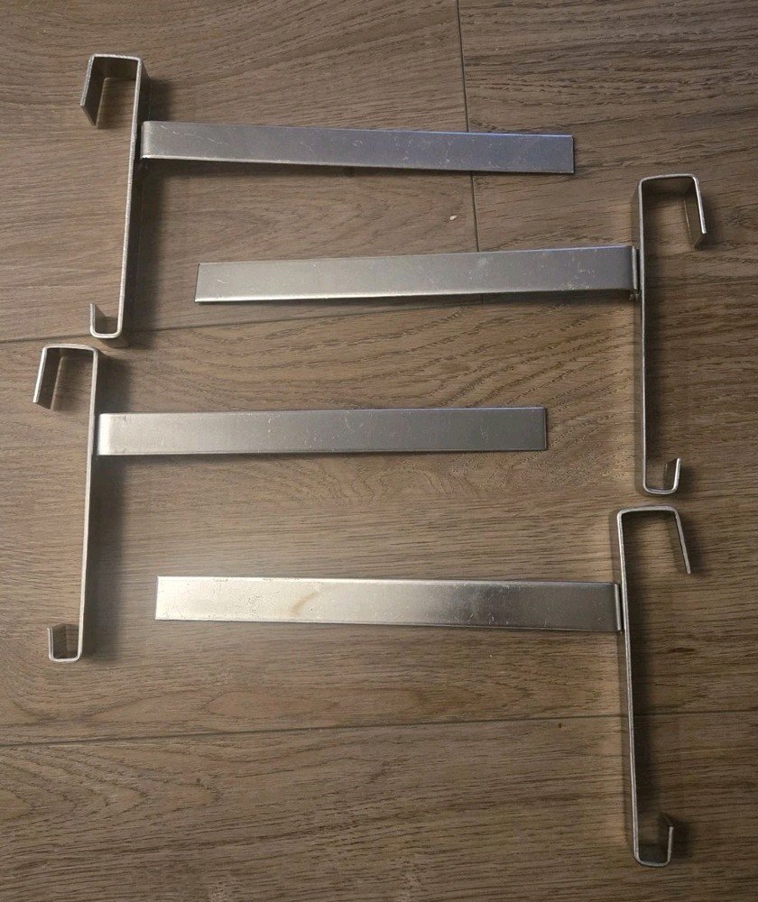 4Pc Beehive Frame Holder, Stainless Steel Beehive Frame Perch, Full Frame Suport