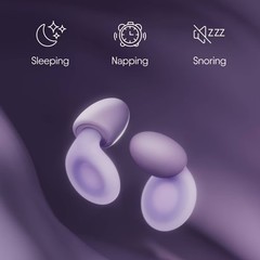 Loop Dream Earplugs for Deep Sleep, Napping and Snoring – Lilac