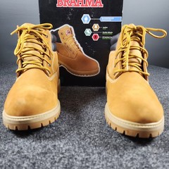 Brahma Hubert Work Boots Mens 11 Wheat Waterproof Leather Oil ResistantSoft Toe