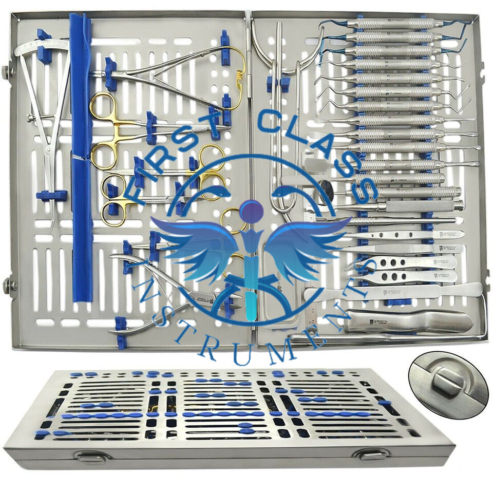 Periodontal Instruments Kit Dental Implants Surgical Orthodontics 33 PCS