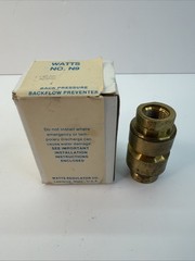 Watts N9 Backflow Preventer | B64.8 | Max 150 PSI / 140°F | Anti-Siphon Device