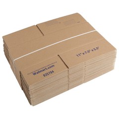 30 Count Recycled Cardboard Shipping Boxes 11×7.5×5.5 Inch Pen+Gear