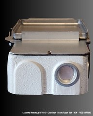 Legrand Wiremold RFB4-CI-1 Cast Iron 4-Gang Floor Box – NEW – FREE SHIPPING