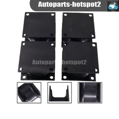 4PCS Vibratory Plate Compactor Rubber Isolator Shock Mount For Stanley Hydraulic