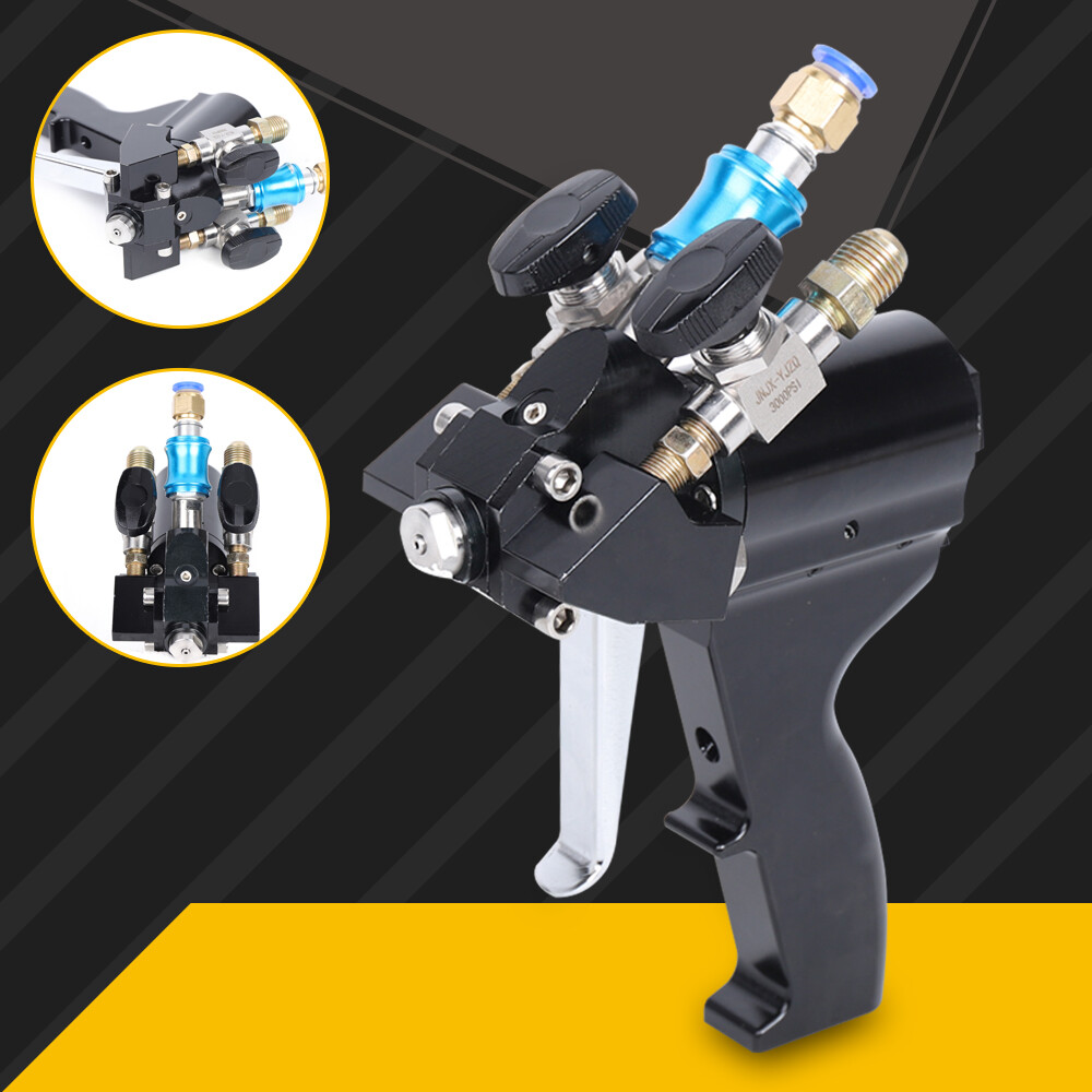 P2 Pu Foam Spray Gun Polyurethane Air Purge Spraygun Self Cleaning Machine 35mpa