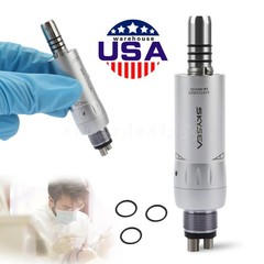 3 PCS Dental Low Speed Handpiece E-type Air Motor 4Hole Internal Spray fit KAVO