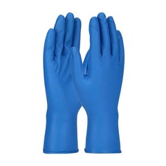 Grippaz Food Plus, Disposable Gloves, 8 mil Palm, Nitrile, Powder-Free, XL ( 10