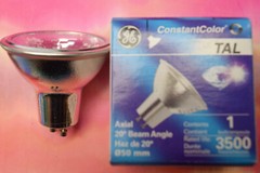 GE TAL 421 30900 50MR16/Q/20/TAL 50W 12V 20 DEG TWIST LOCK FLOOD Lot of 5 NIB