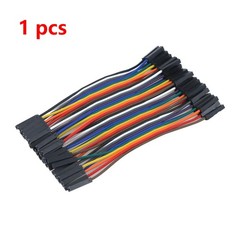 Antrader Breadboard Jumper Wires 40 Pin 10CM Female 3.9 Inch (10cm), 40