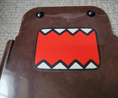 Dark Horse Brown Domo Flocked Journal Notebook Rare Retired Japan NHK Mascot