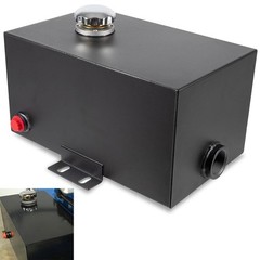 5 Gallon 14 Gauge Steel Hydraulic Fluid Reservoir Tank Inlet 1-1/2″& Outlet 3/4″