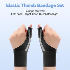 Goldeer Thumb Wrist Brace 1 Pair For Arthritis Pain Relief Thumb Spica Splint
