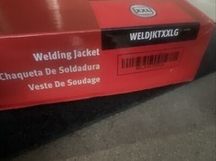 For Snap On Welding Jacket Weldjktxxlg New Black And Red No Warranty