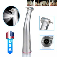 Dental 1:5 Electric Fiber Optic Contra Angle Handpiece Increasing USA