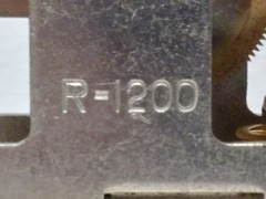 2 VINTAGE KILOWATT WATT HOUR METERS, R-600 & R-1200 INDUSTRIAL GAGES
