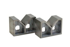 8″ CAST IRON PAIR JUMBO V-BLOCKS V-BLOCK VBLOCKS GROUND R