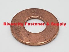 3/8 Silicon Bronze Flat Washers Marine Grade Standard Round Washer 3/8×7/8 x .06