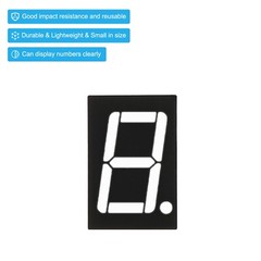 20Pcs Common Cathode 7Segment 10Pin 1Bit 3.3V 0.56″ LED Display White
