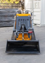 Pre-Sale Upgraded Mini Skid Steer Twin cylinder Tracked Loader 23HP Free Ship