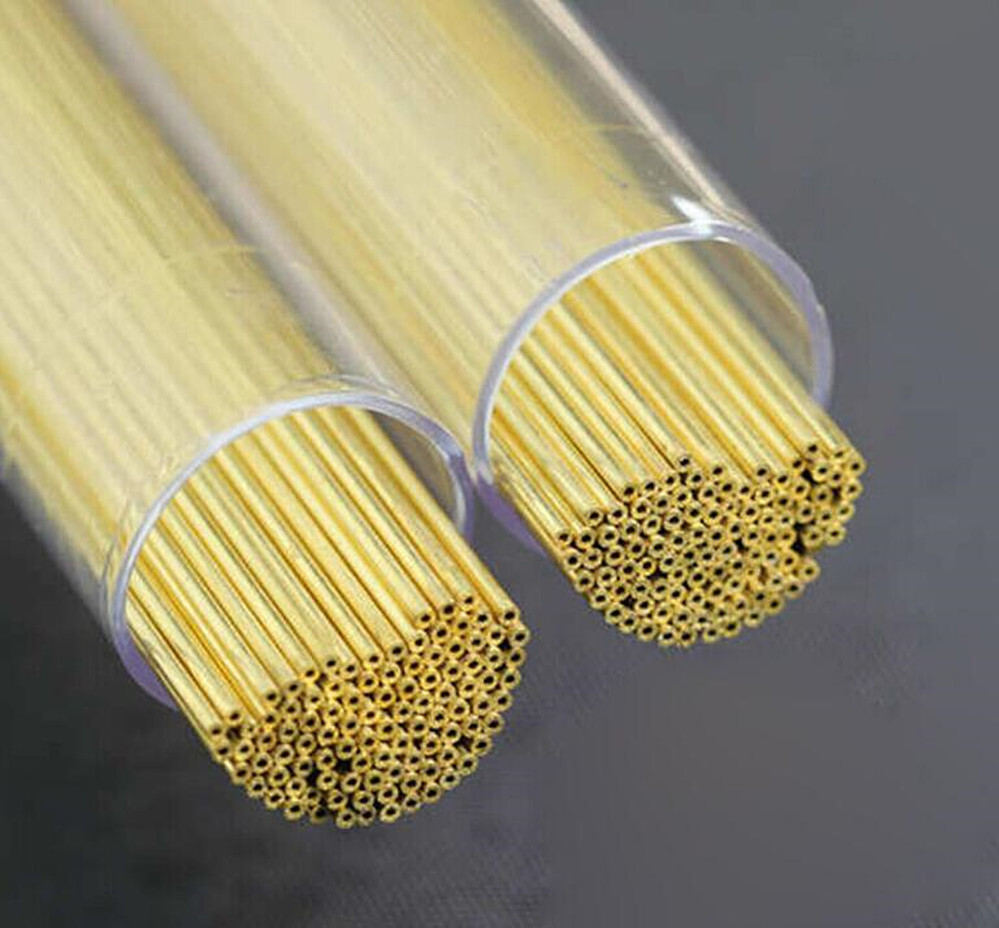 CNC EDM Drilling Machine Brass Electrode Single-Channel Tube OD(0.4-3.0)mm*500MM