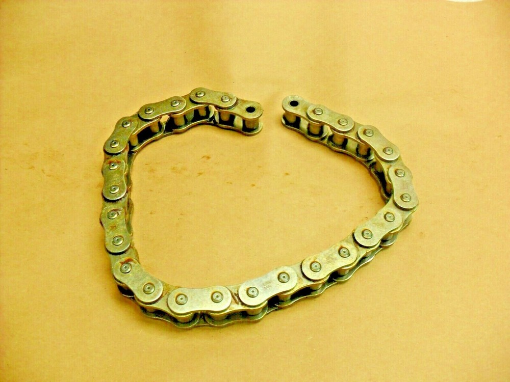 Renold #60 Single Strand Roller Chain Riveted 21″ New
