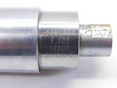 1.2500 CARBIDE MASTER PLAIN BORE RING GAGE ONSIZE 1 1/4 31.750 1.250 W/ AIR PLUG