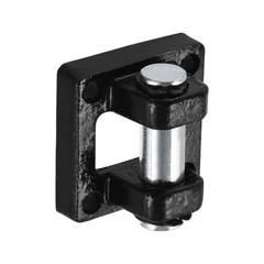 Cylinder Clevis Mounting Bracket 4 Bolt Holes 14mm Pin Mounting Base 2pcs