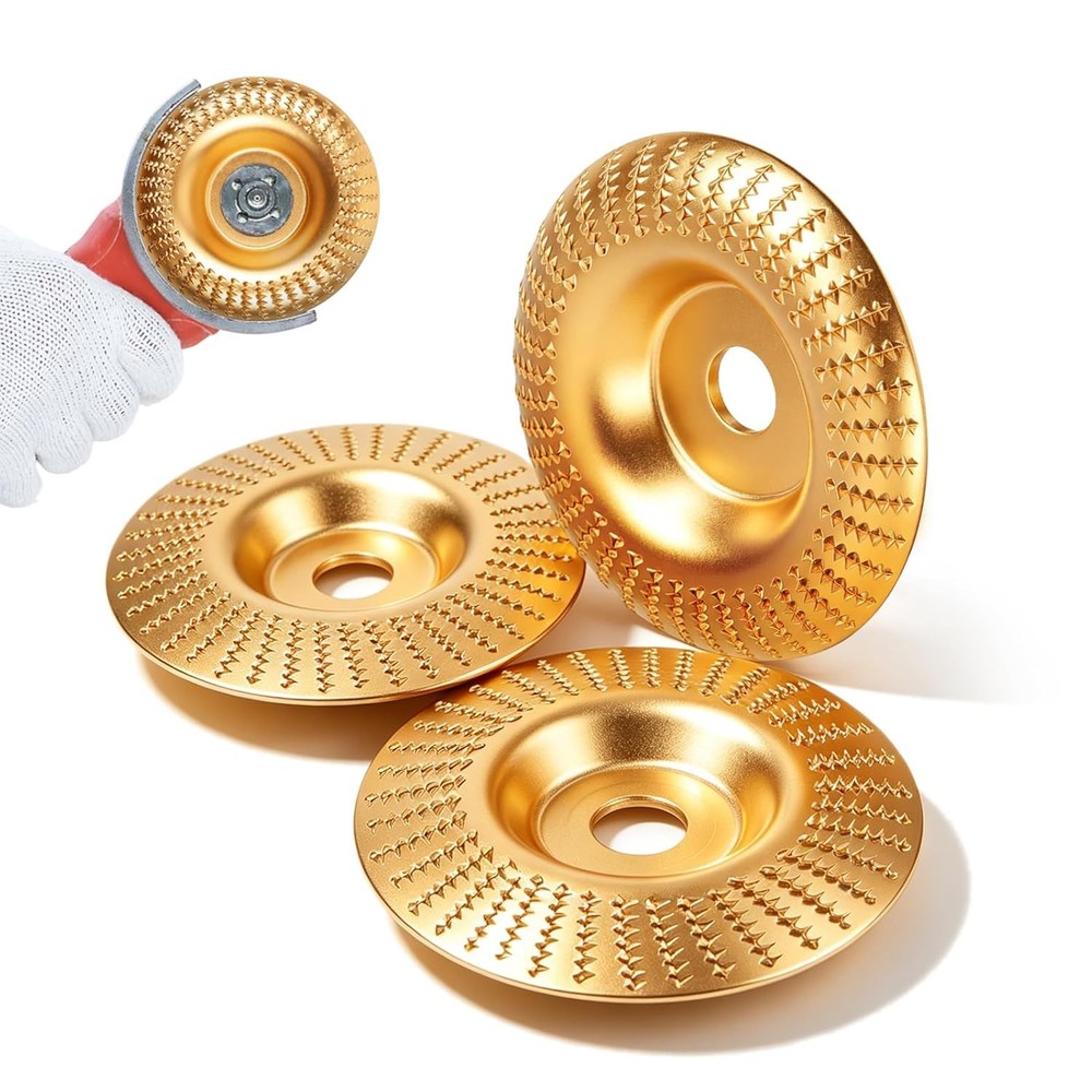 71878 3-Piece Tungsten Carbide Grinding Wheel Set for 4″ & 4-1/2″ Grinders