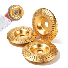 71878 3-Piece Tungsten Carbide Grinding Wheel Set for 4″ & 4-1/2″ Grinders