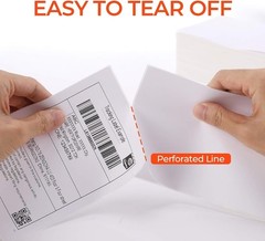 500 Fanfold 4×6 Shipping Labels Direct Thermal Commercial