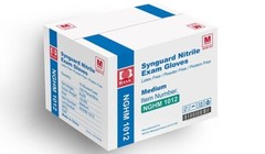 Synguard Nitrile Exam Gloves Size S, 100pcs/box, 10boxes/ctn