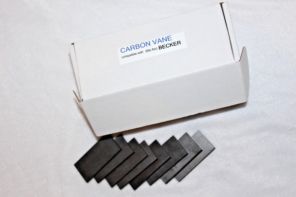 carbon vane 55-27-3mm 8pcs compatible with(fits for) Becker DT / VT 10 Serie B