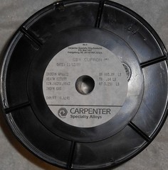 CBX CUPRON Copper/Nickel flat wire 0.0625″ x 0.0063″ 5.25 lb reel