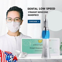 Pieza de mano recta dental cono nasal lento Pieza de mano de baja velocidad EP