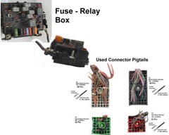 Under Hood Fuse Panel Box Wiring Harness Connectors Silverado Sierra Tahoe Yukon